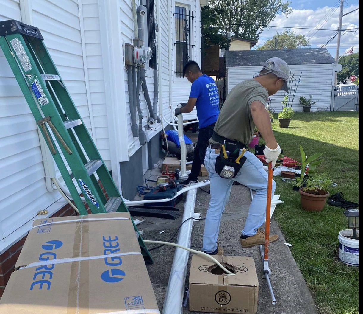 HVAC project management and installation